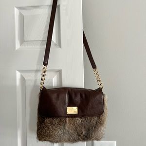 Michael Kors Real Rabbit Fur Crossbody